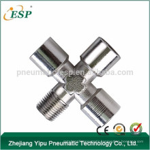 pneumatic tee rubber hose fitting connectors